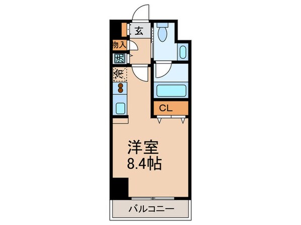 リヴシティ栄(1006)の物件間取画像